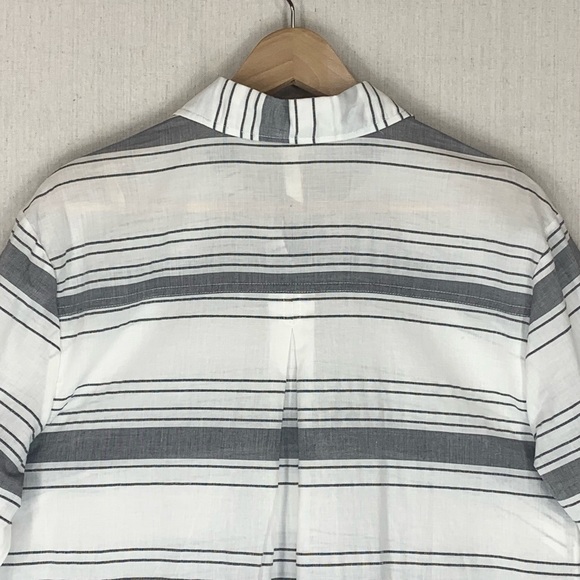 Matilda Jane+Joanna‎ Gaines~NWT~Long Sleeve Striped Button Down Tunic Top~Sz M - Picture 9 of 13